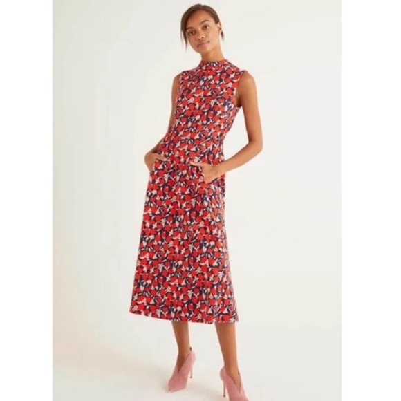 Boden Dresses & Skirts - Boden Miriam Ponte Midi Dress Size 4 Pet